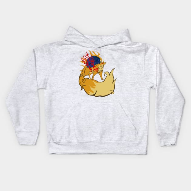 Firekami Kids Hoodie by Kravache